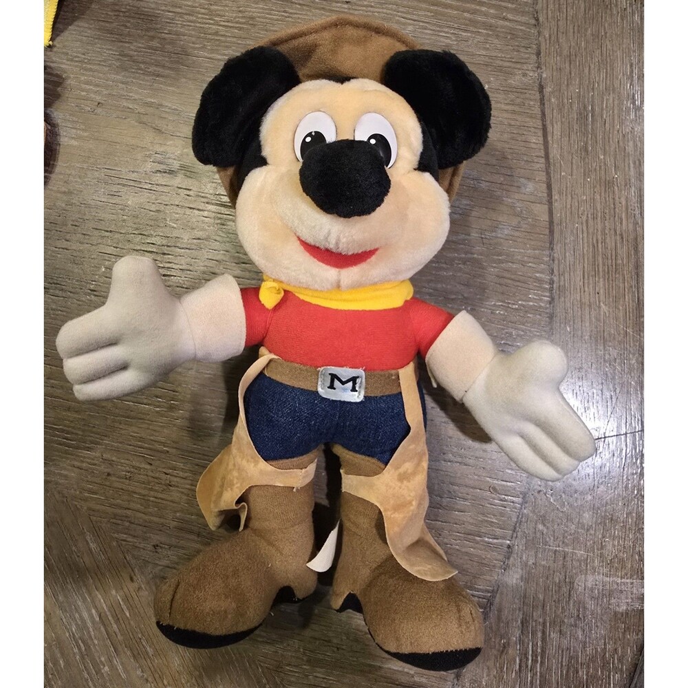 Vintage Disney Cowboy Sheriff Mickey Mouse Walt Disney World